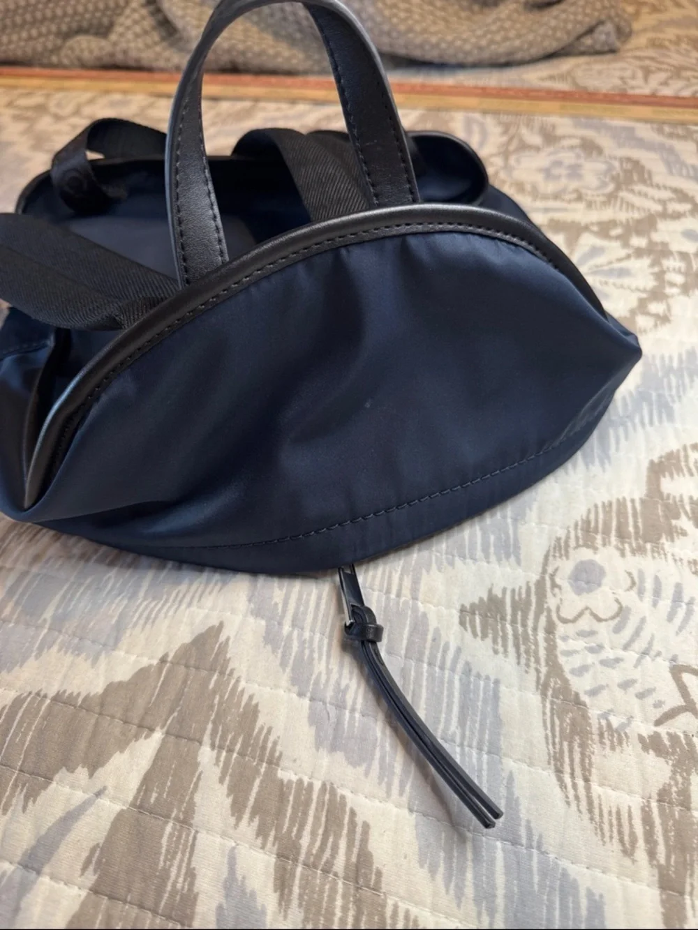 Calvin Klein Lisa Nylon Navy Backpack